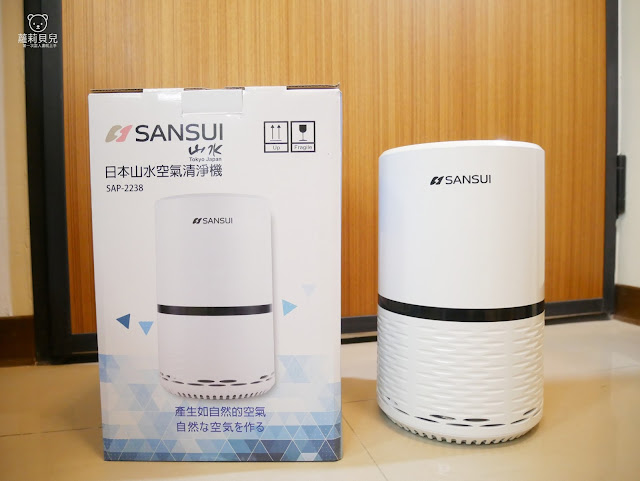 SANSUI山水 觸控式多層過濾空氣清淨機 SAP-2238