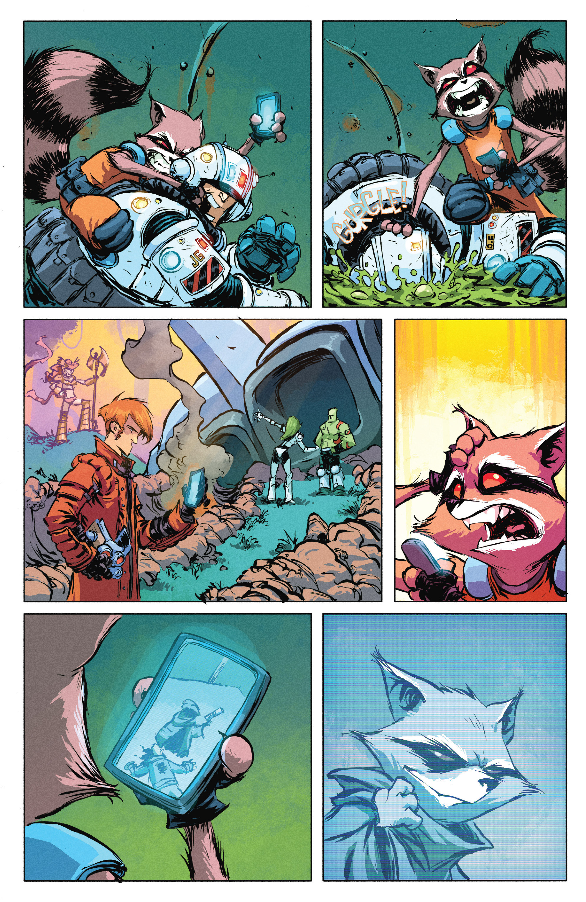 Read online Rocket Raccoon (2014) comic -  Issue # _TPB 1 - 64