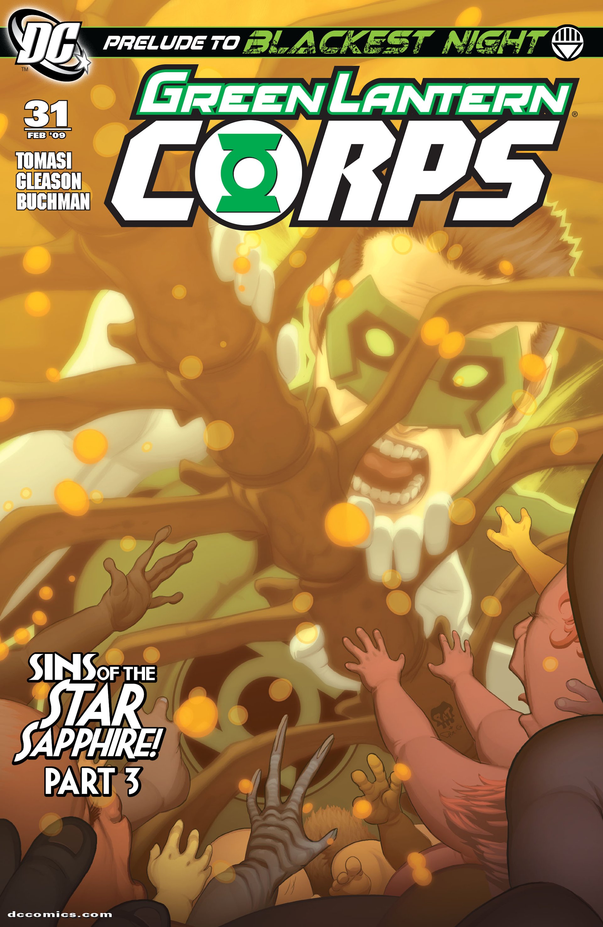 Read online Green Lantern Corps (2006) comic -  Issue #31 - 1