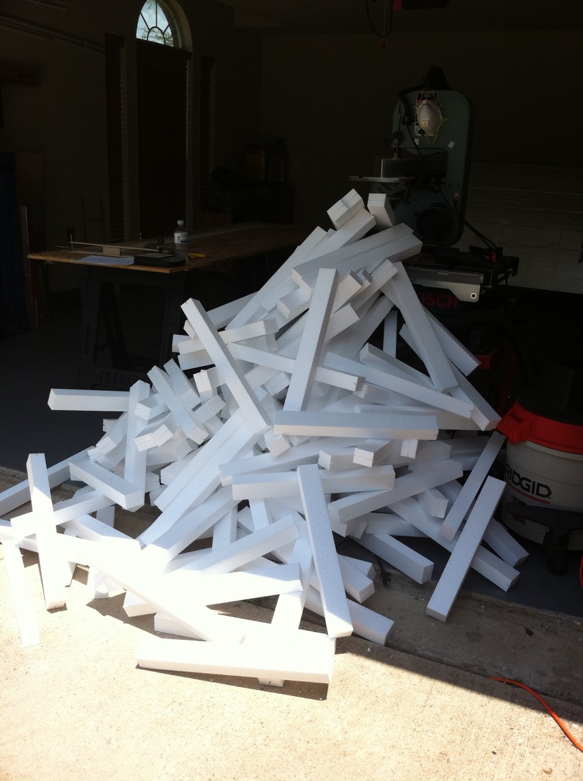 Streamer Shuttle Cutting Foam Blocks