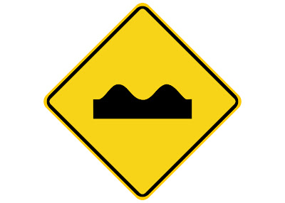 bumpy road