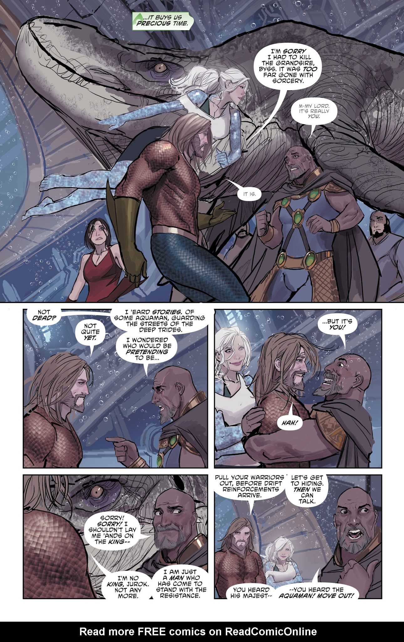 Read online Aquaman (2016) comic -  Issue #30 - 15