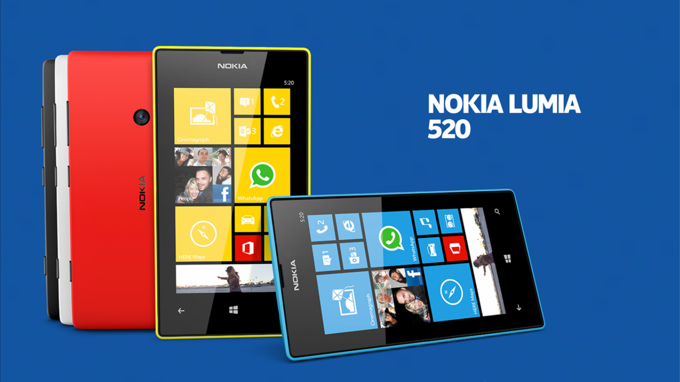  Nokia  Lumia  520 Smartphone windows phone paling murah 