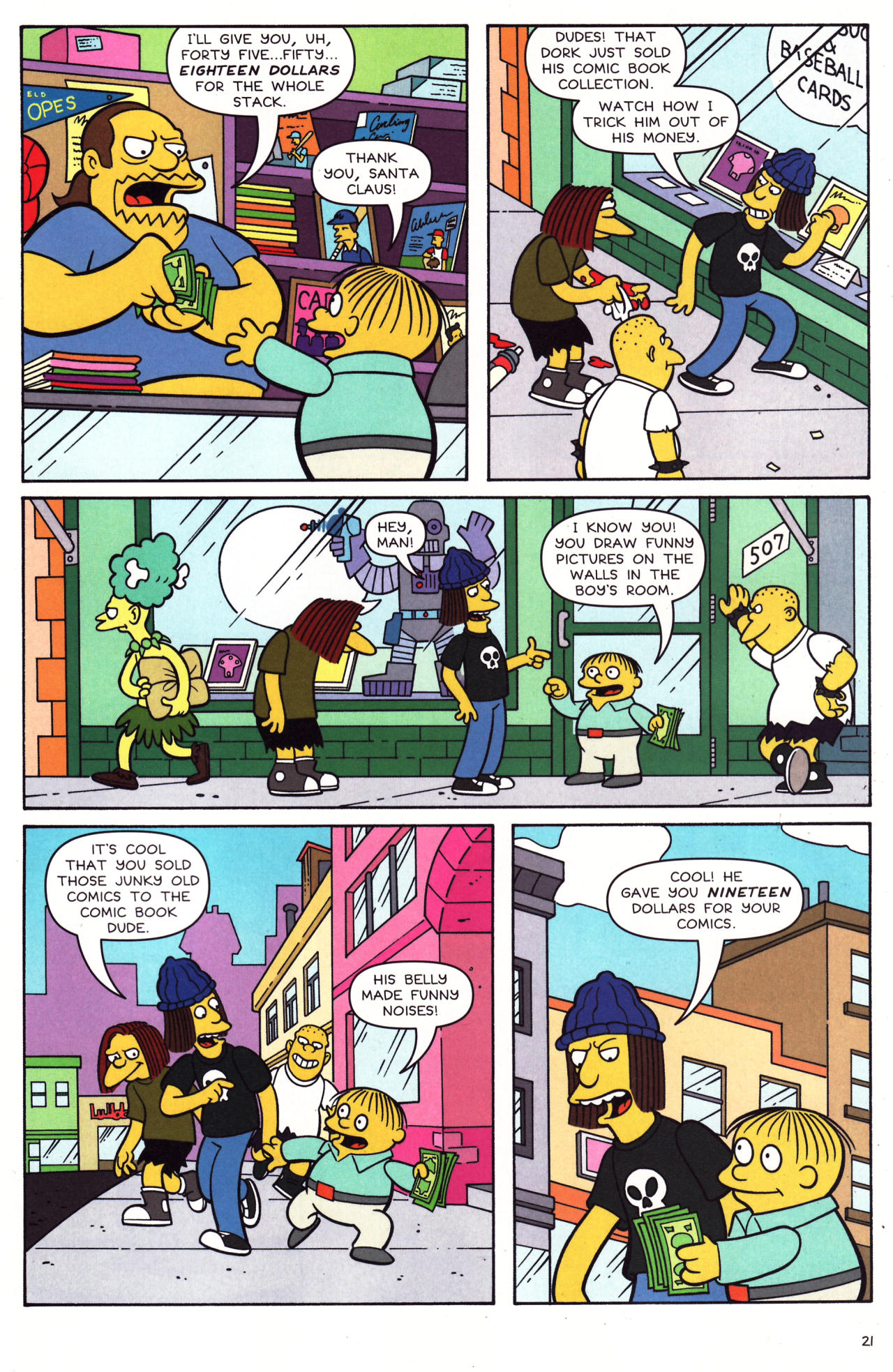 Read online Simpsons Comics Presents Bart Simpson comic -  Issue #38 - 18