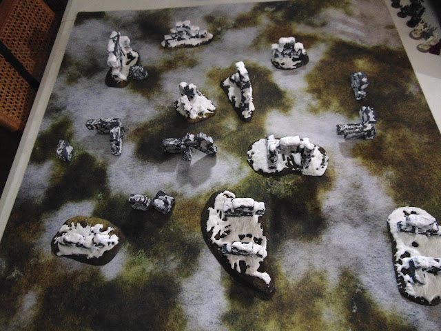 Frostgrave Ruins & Low Walls Map Overview