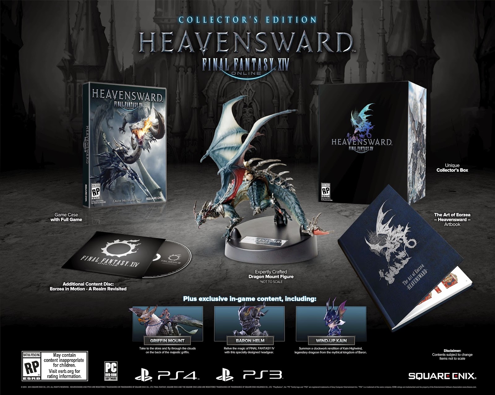 Expansão Para Final Fantasy XIV: Heavensward - PS4