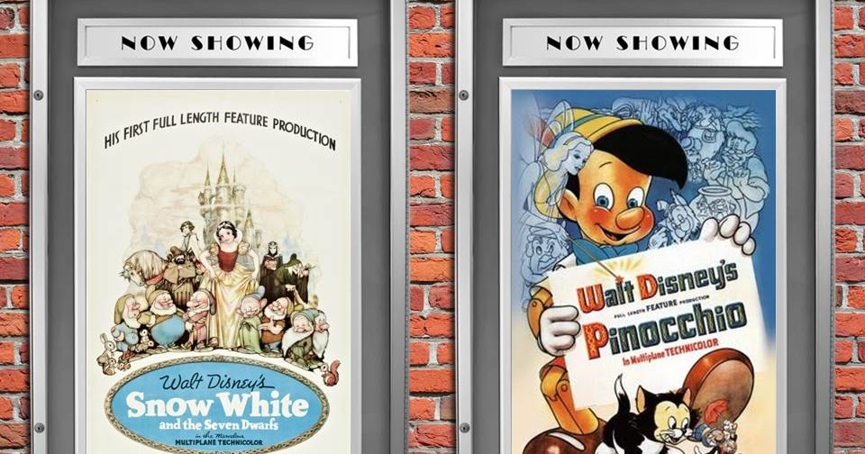 The Toy Box Disney Animated Classic Movie Posters (Disney)