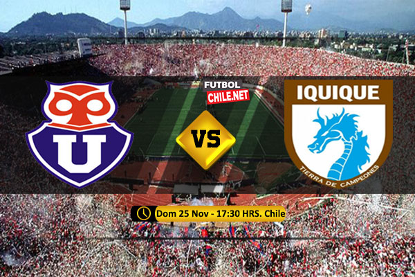 Mira Universidad de Chile vs Deportes Iquique en vivo y online por la Primera División Mira Universidad de Chile vs Deportes Iquique en vivo y online por la Primera División