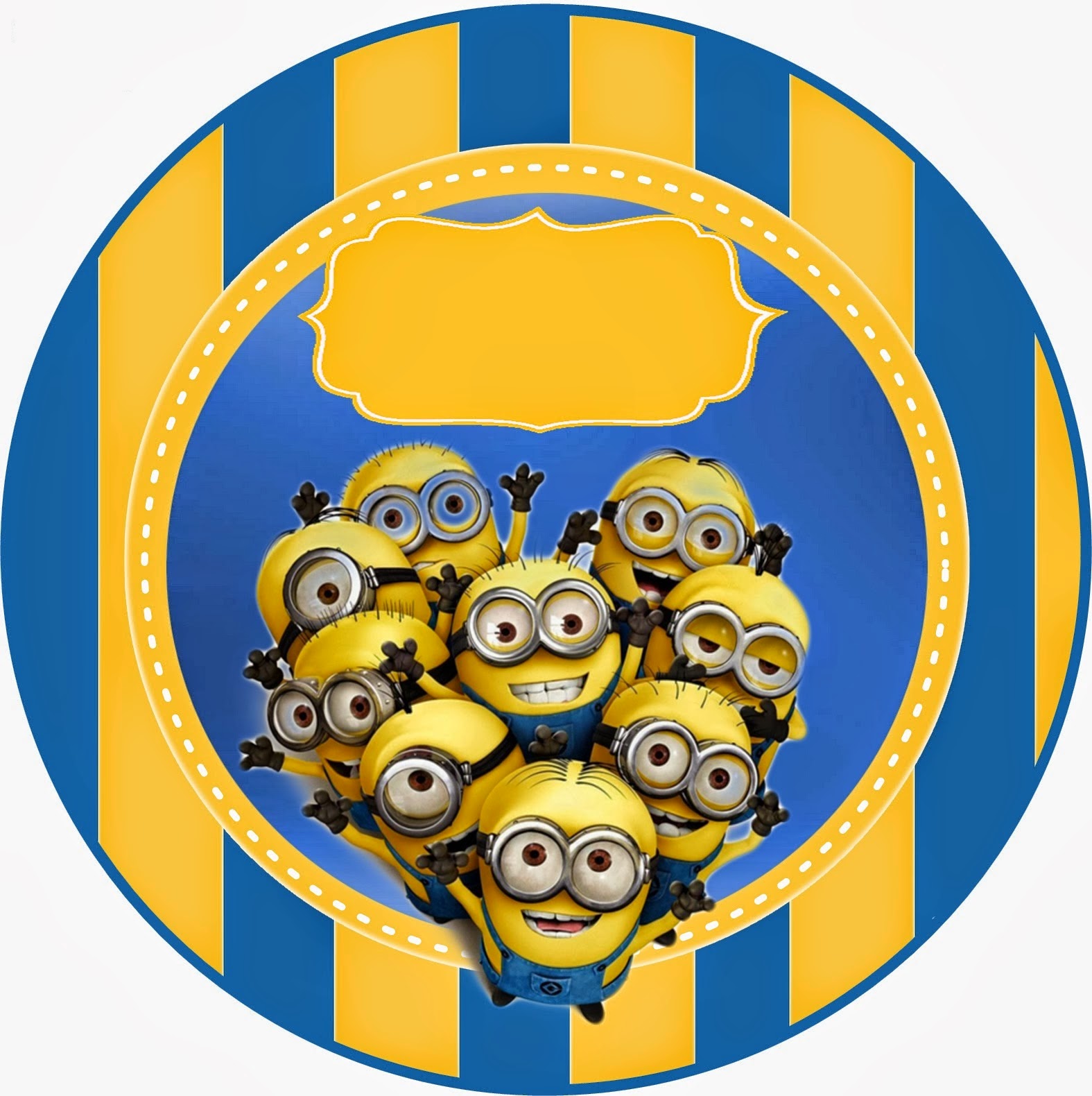 Despicable Me 2 Free Printable Kit. 