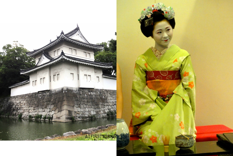 nijo castle geisha kyoto Japan