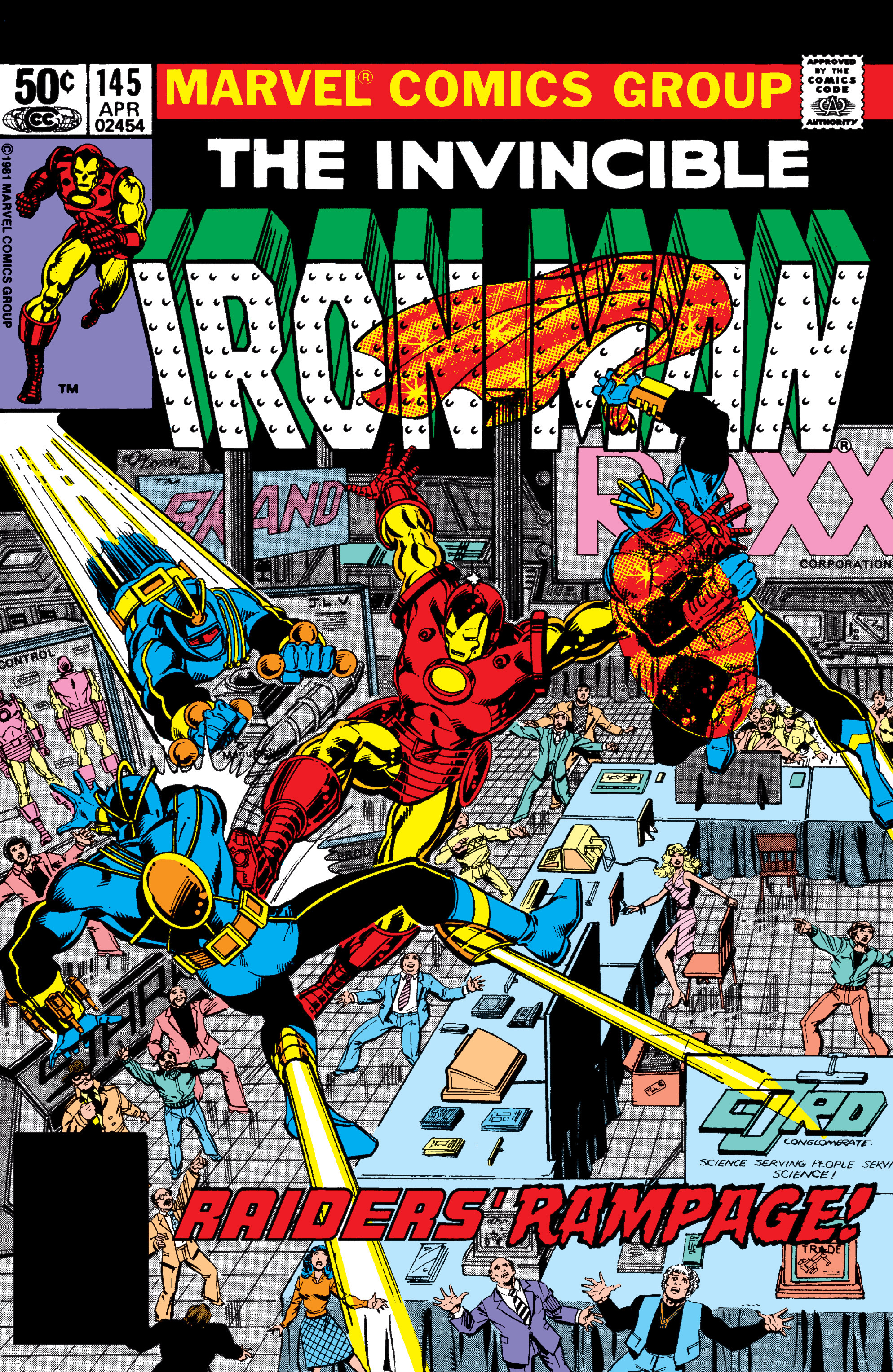 Read online Iron Man (1968) comic -  Issue #145 - 1