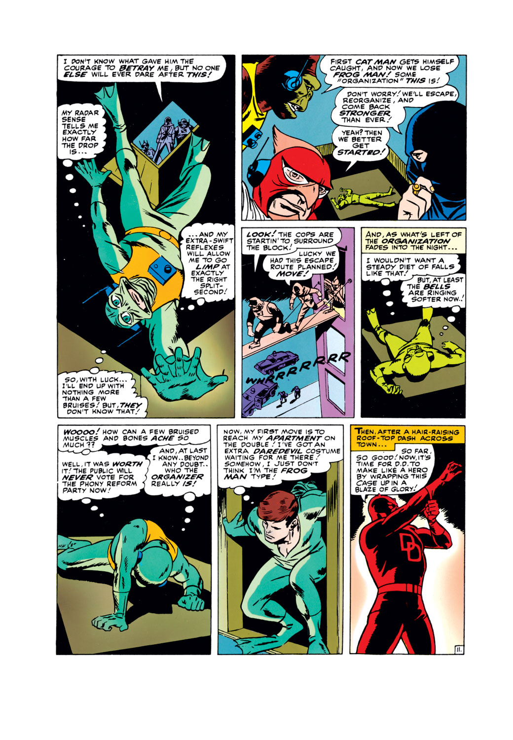 Read online Daredevil (1964) comic -  Issue #11 - 12