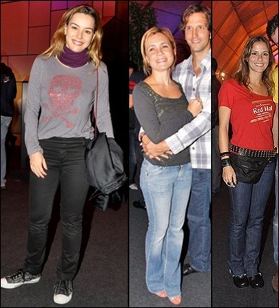 Nude: Domingueira do Nude: Famosas no "Rock" in Rio!