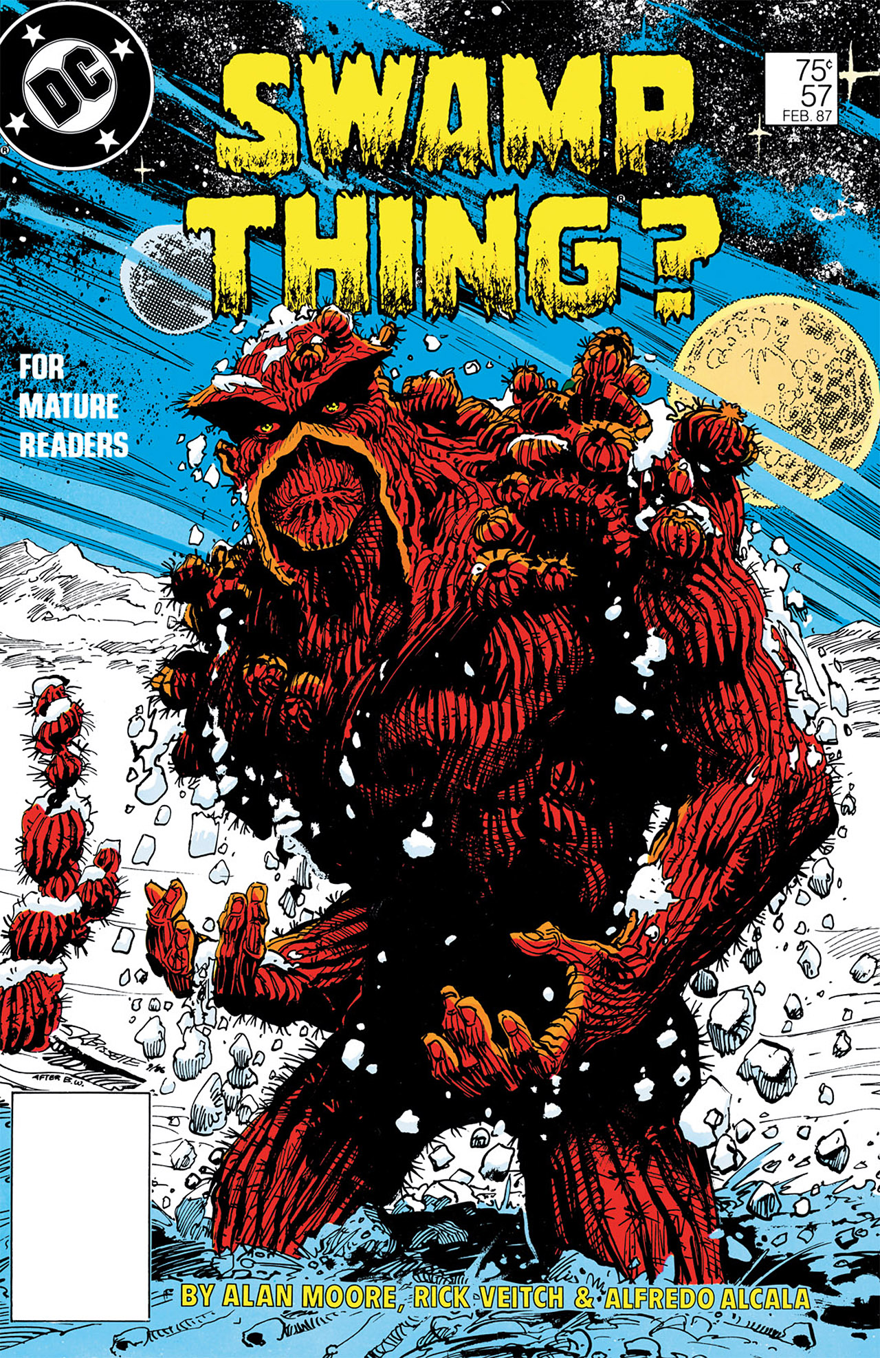 Read online Swamp Thing (1982) comic -  Issue #57 - 1