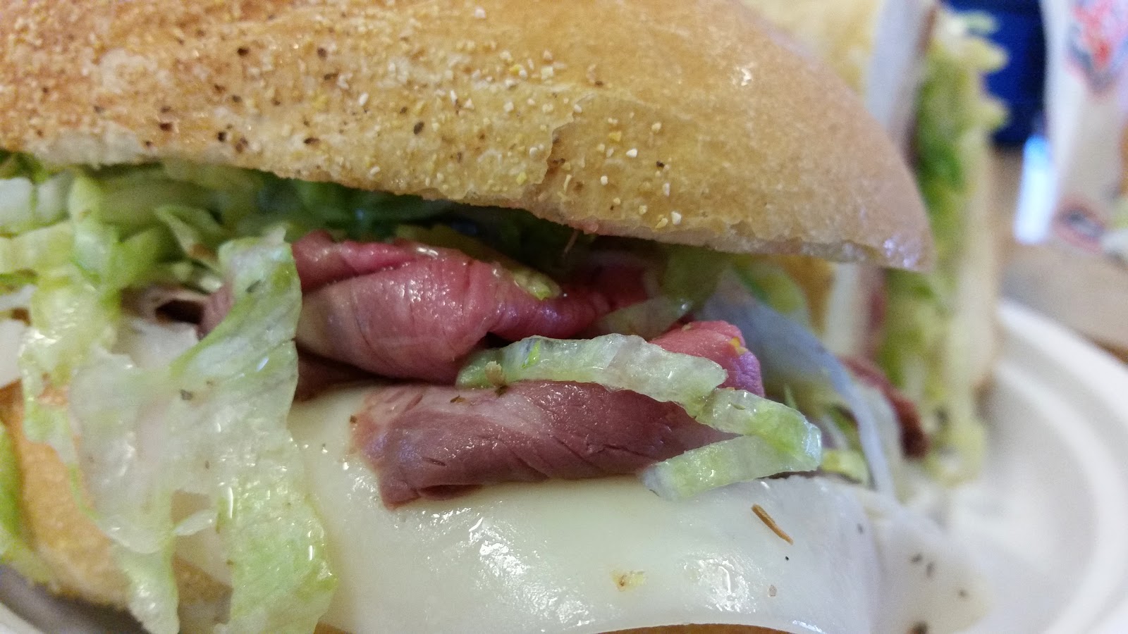 6 Roast Beef And Provolone Sandwich Jersey Mike's Subs