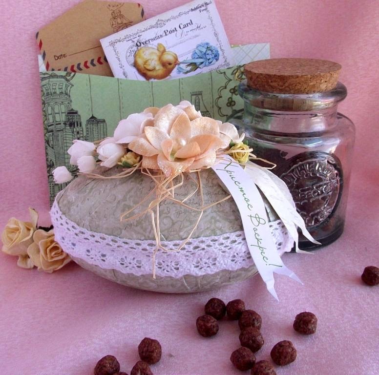 Осенняя: Мк "Яйцо-шкатулка"