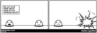 Metacognition comic strip