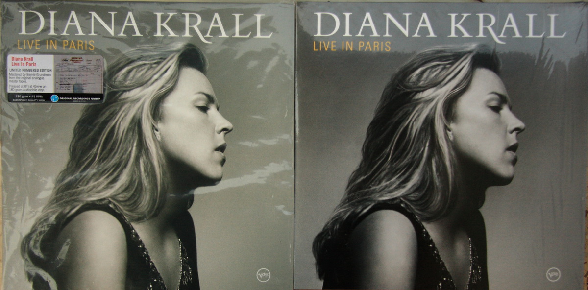 Diana Krall Live In Paris Numbered 180g 45rpm Vinyl 2lp Shop Music Direct