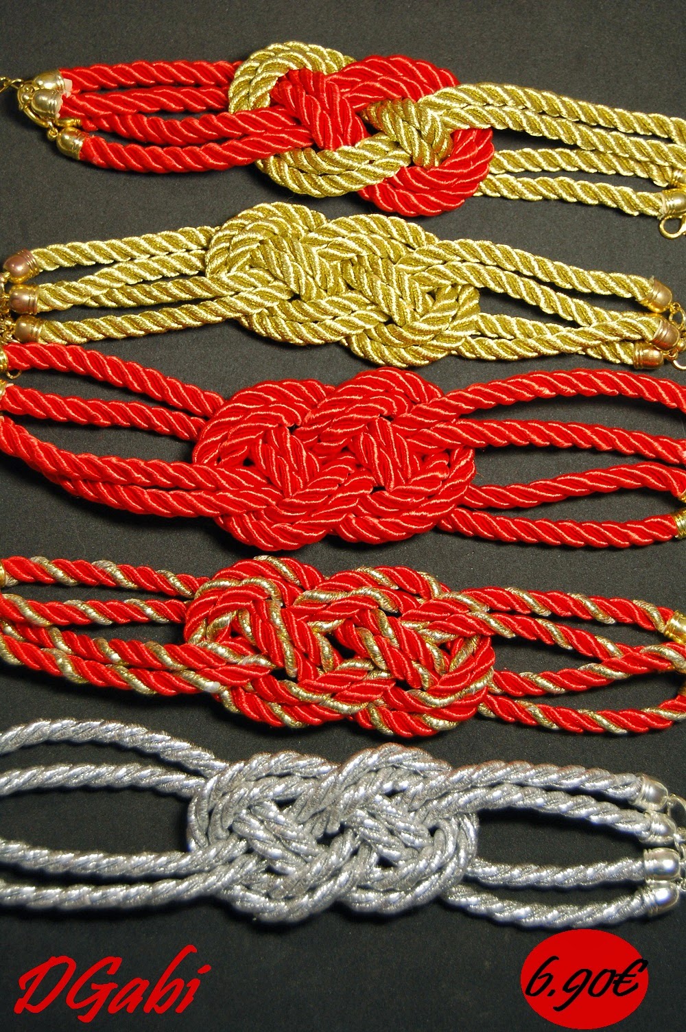 Los Detallitos DGabi: nudos marineros/ knot bracelets
