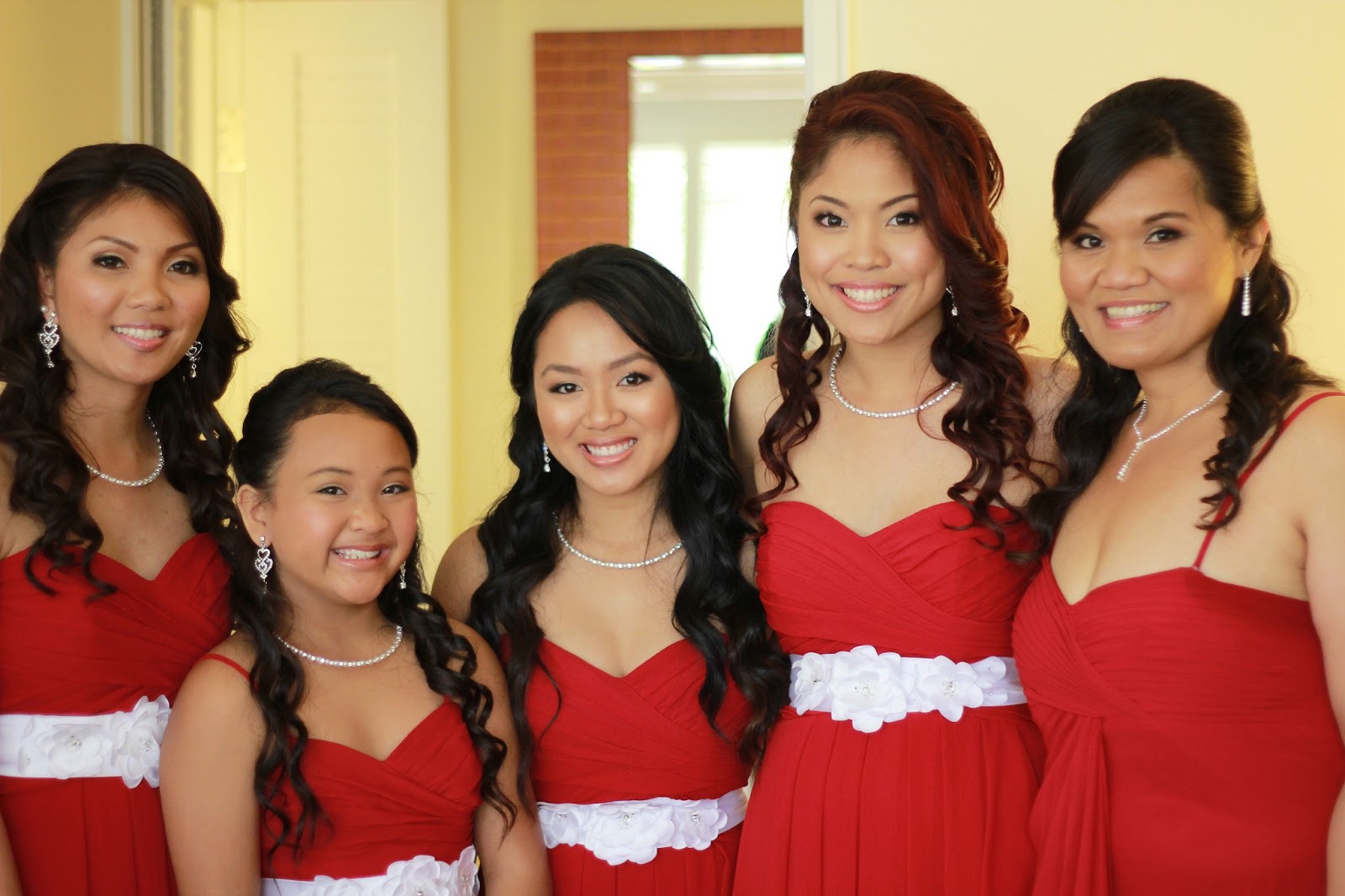 Isle Media Makeup & Hair for Jane and bridal party!