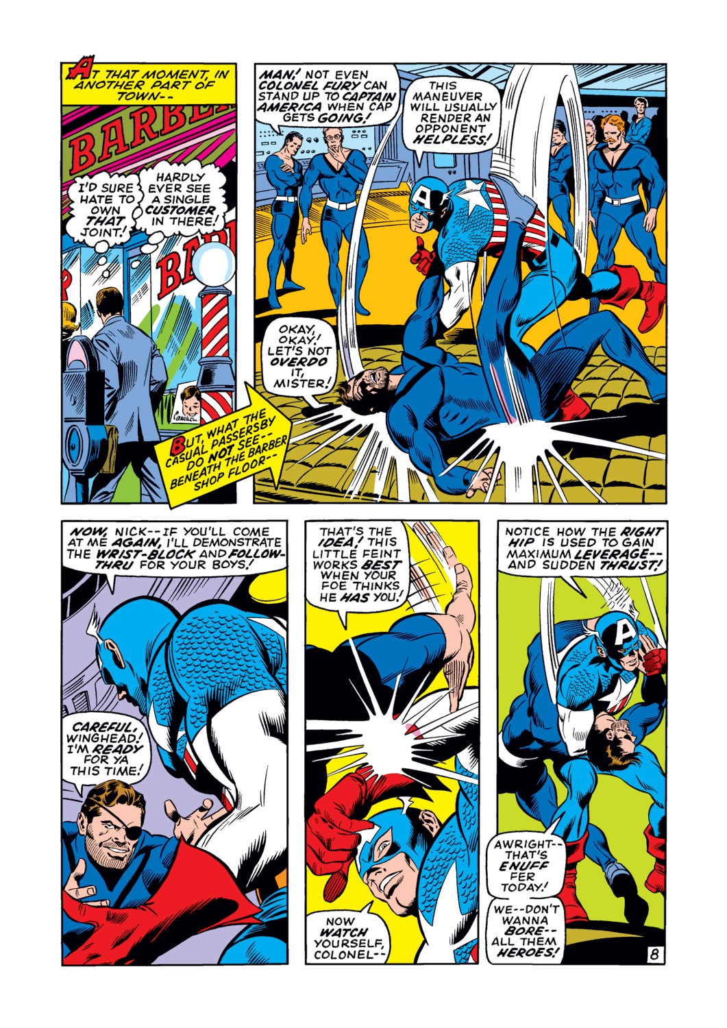 Captain America (1968) Issue #123 #37 - English 9