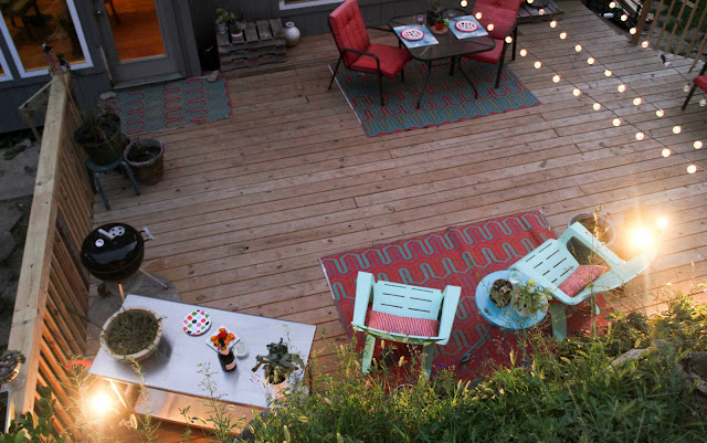 DIY // BEFORE &#038; AFTER DECK PROJECT, Oh So Lovely Blog