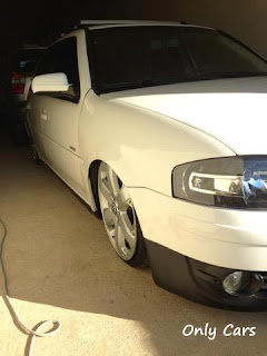 Gol G4 Rebaixado Branco Rodas 17" Gol G4 Rebaixado Branco Rodas 17"