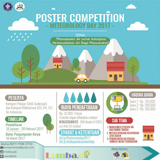 Lomba Poster Competition 2017 by Institut Pertanian Bogor Lomba Poster Competition 2017 by Institut Pertanian Bogor