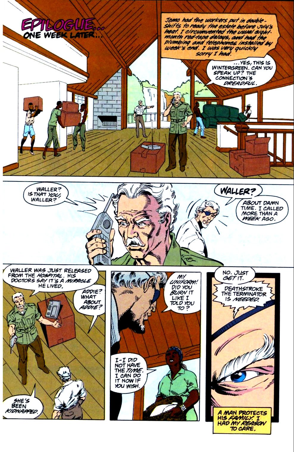 Read online Deathstroke (1991) comic -  Issue #26 - 25