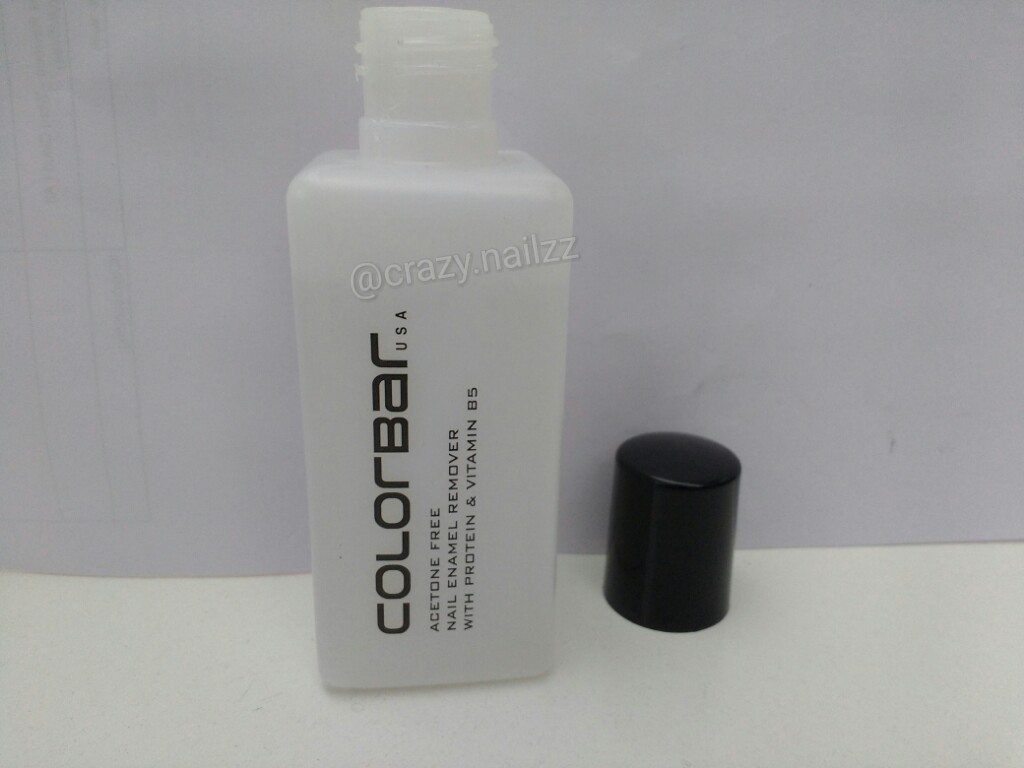 Colorbar Nail Polish Remover with Vitamin E Review