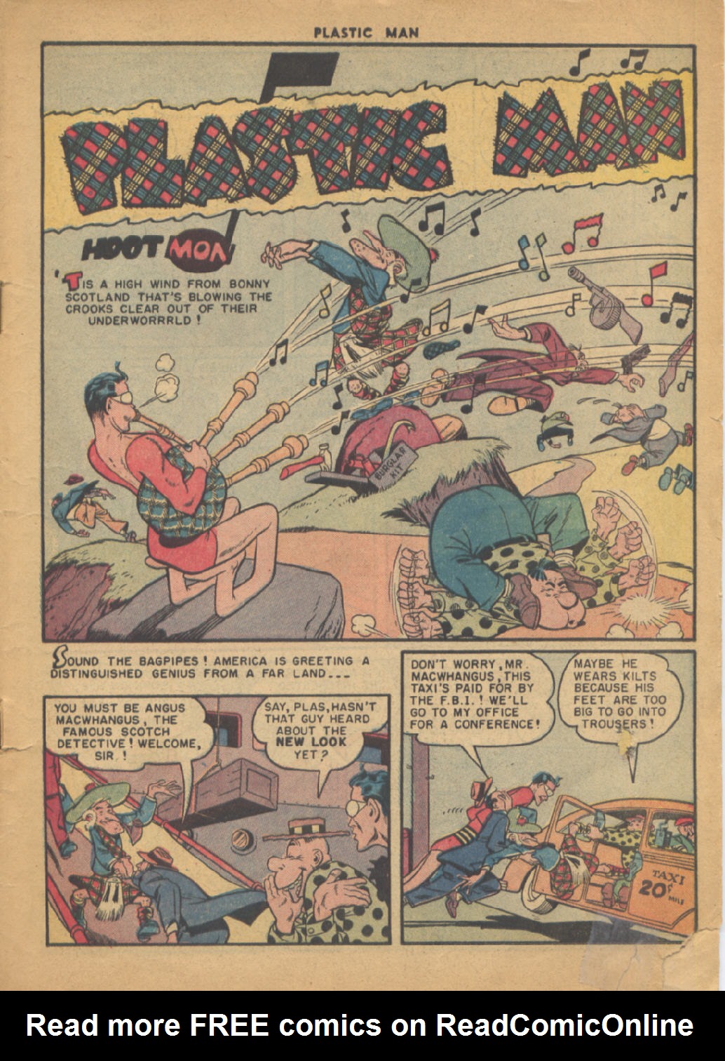 Read online Plastic Man (1943) comic -  Issue #25 - 2