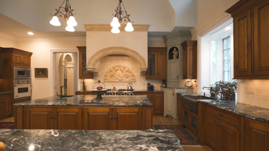 56 Interior Design Photos vs. 1 Alford Dr, Saddle River, NJ Luxury Mansion Tour