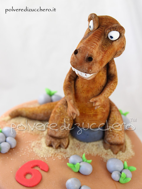 cake design cake art dinosauro pasta di zucchero dinosaur polvere di zucchero dinosaur cake