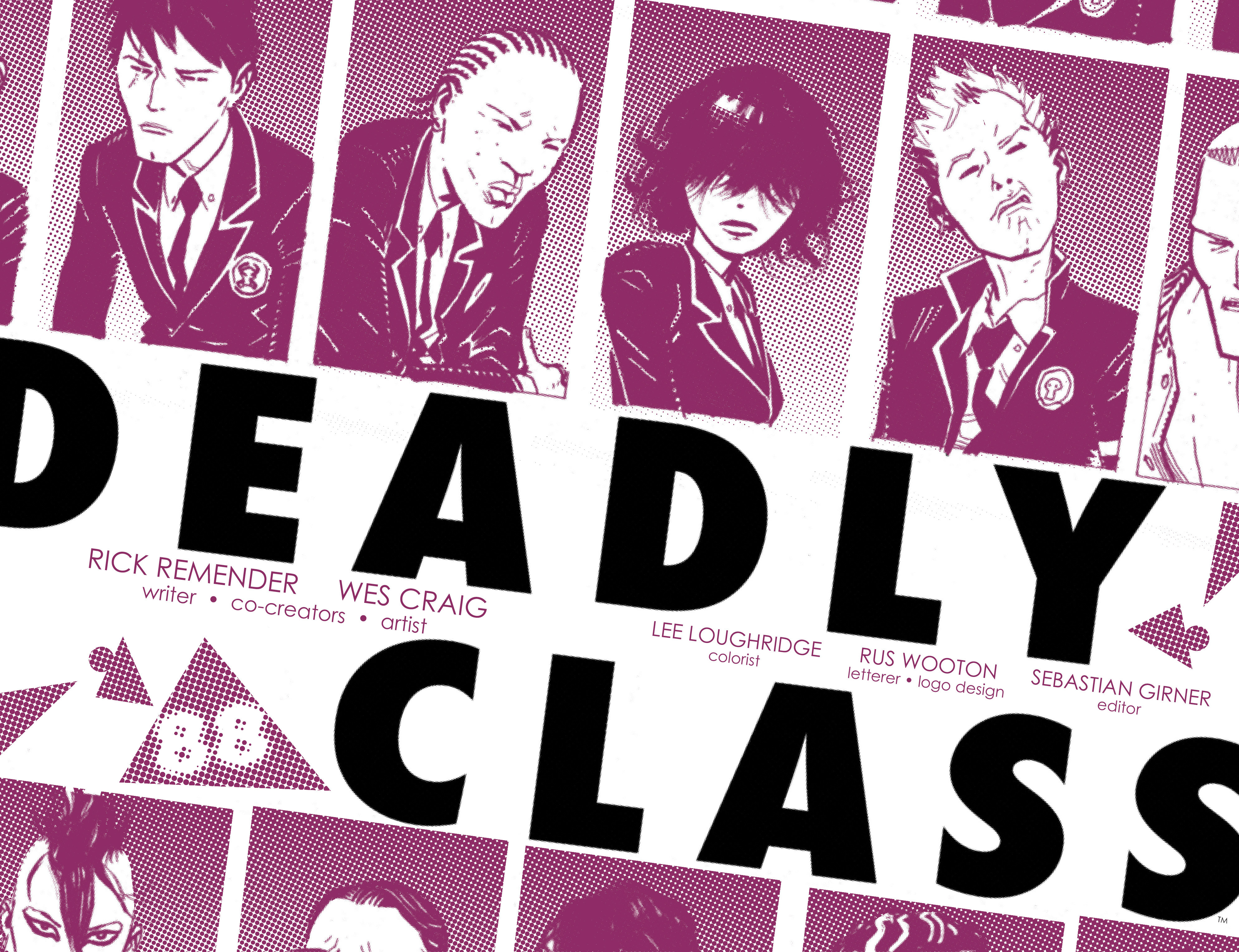 Read online Deadly Class comic -  Issue # _TPB 2 - 4