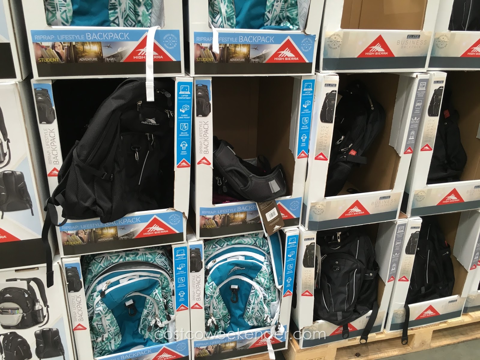 High Sierra Riprap Lifestyle Backpack Costco Weekender