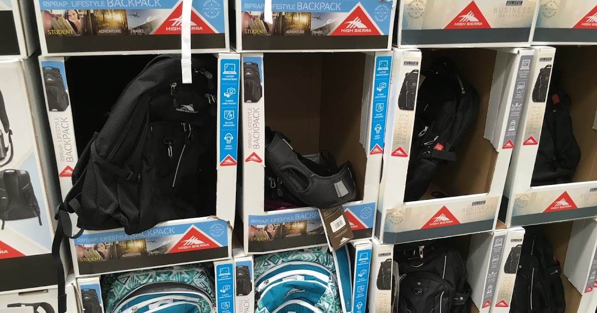 High Sierra Riprap Lifestyle Backpack Costco Weekender