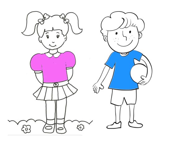 Cores e Gênero: Rosa para meninas, Azul para meninos – por que