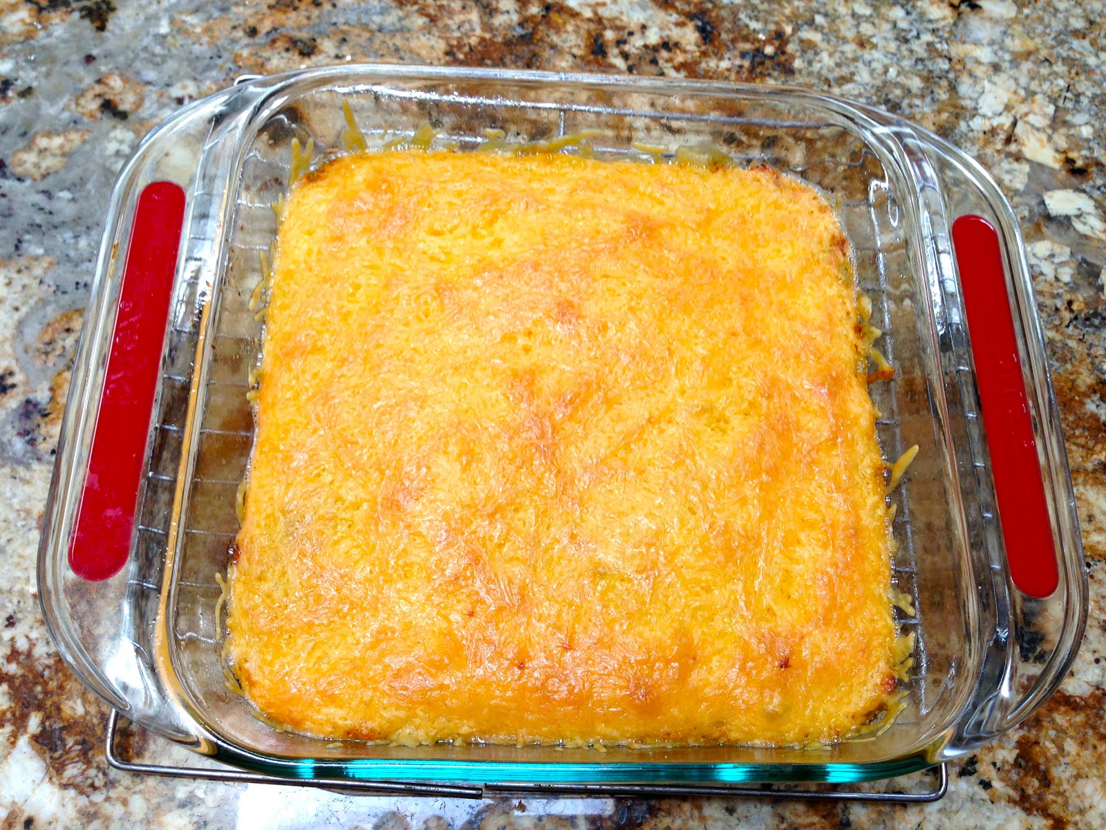 El Patio Super Easy, Super Cheesy Chile Relleno Squares