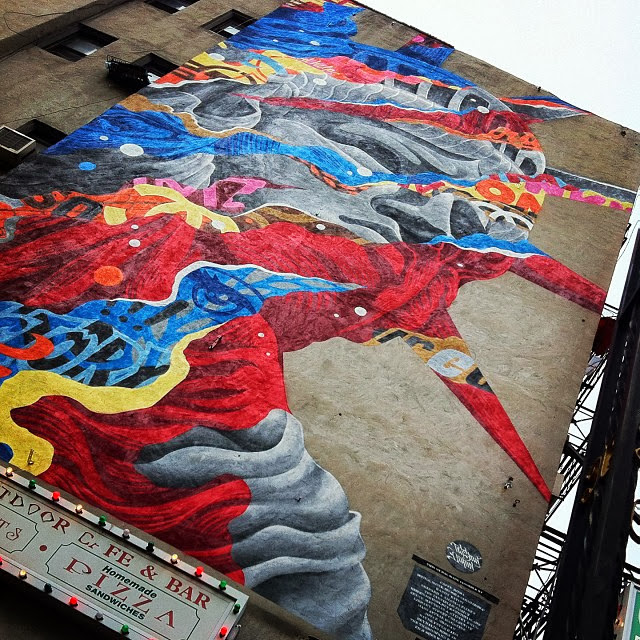 "Liberty" New Street Art By Tristan Eaton For The Lisa Project In New York City, USA. 4