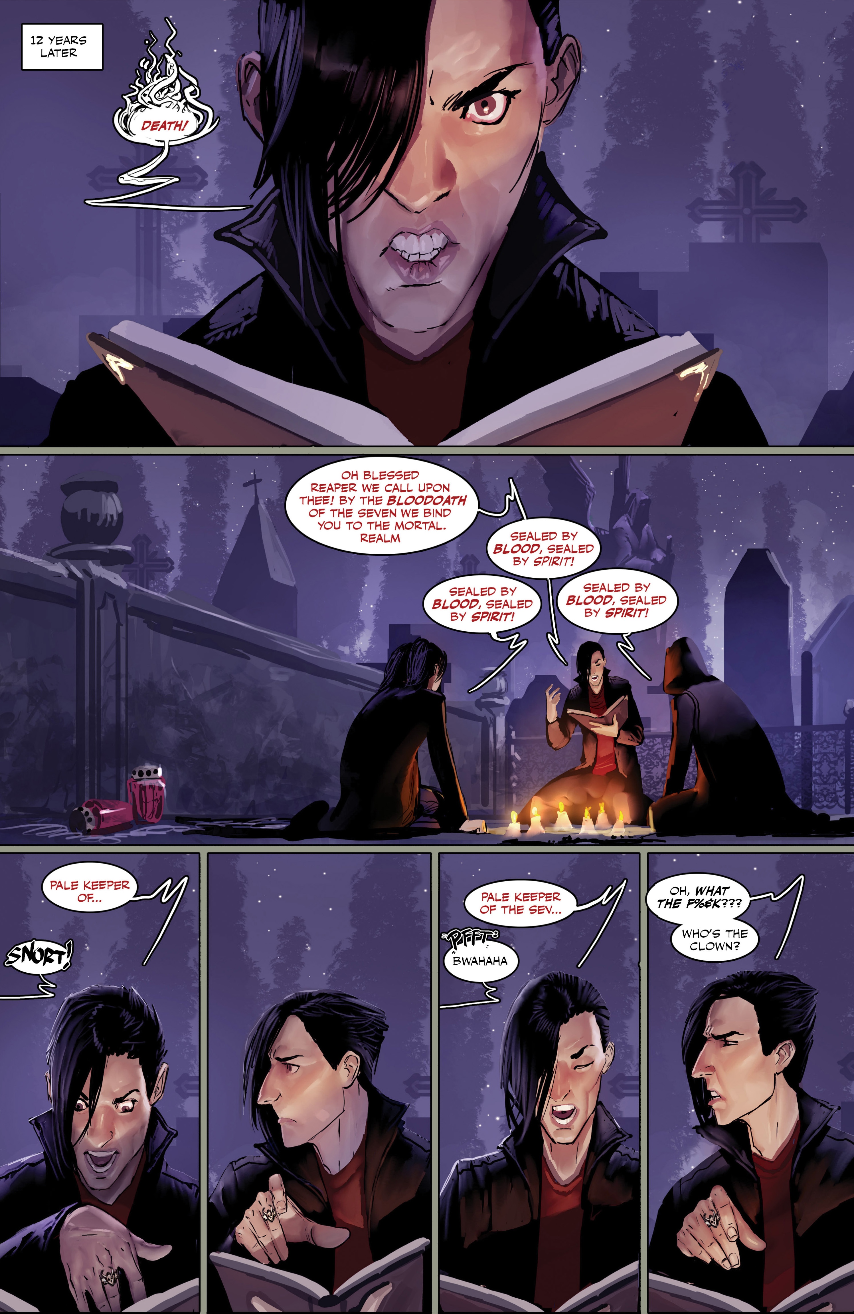 Read online Death Vigil comic -  Issue #1 - 6