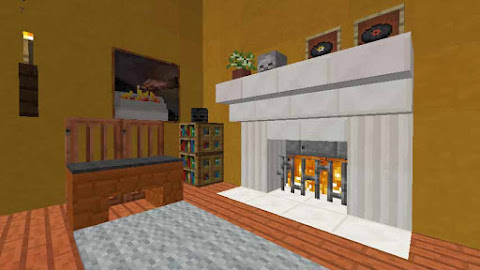 マインクラフト 安全な暖炉と煙突の作り方 マイクラマルチプレイ日記ブログ