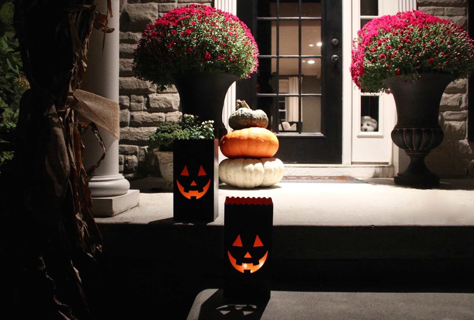 The Yellow Cape Cod My Elegantly Spooky Halloween Decor