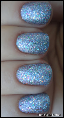 china glaze liquid crystal swatches and review