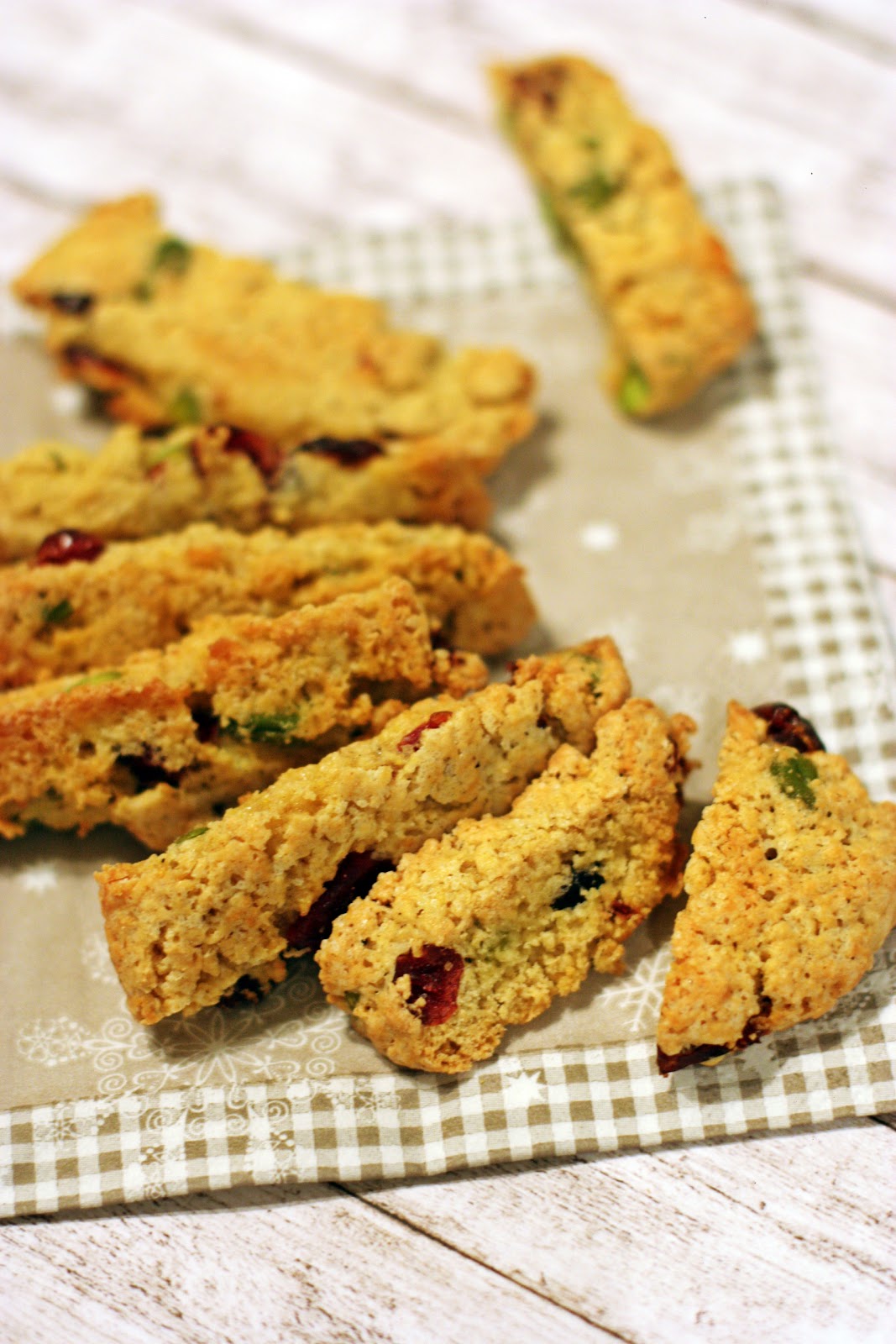 sue&amp;#39;s taste adventure: Lebkuchen-Cantuccini mit Cranberries
