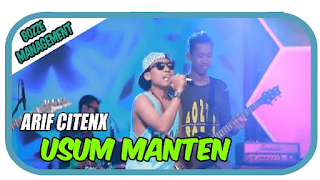 Lirik Lagu Arif Citenx - Usum Manten