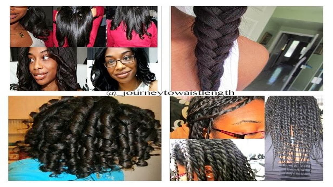 Over 10 Different Hairstyles Relaxed Transitioning Natural