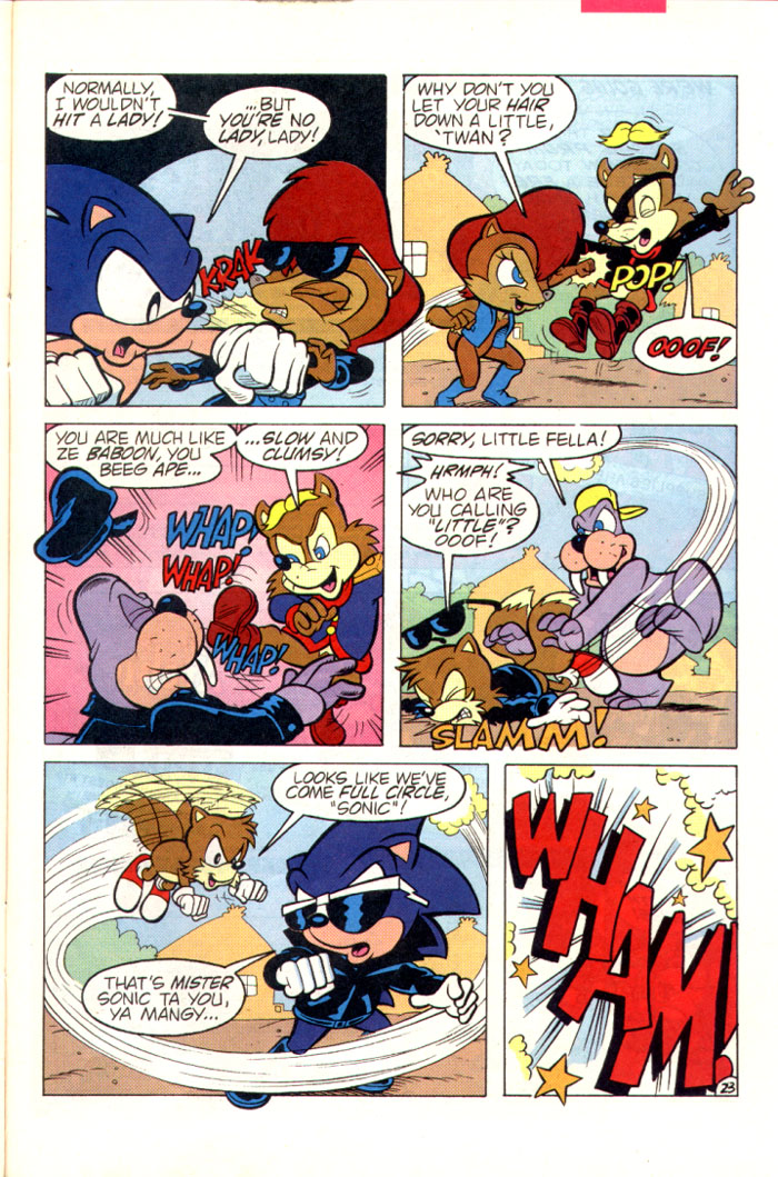 Read online Sonic The Hedgehog comic -  Issue #24 - 25
