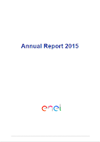 Enel, annual, 2015, front page