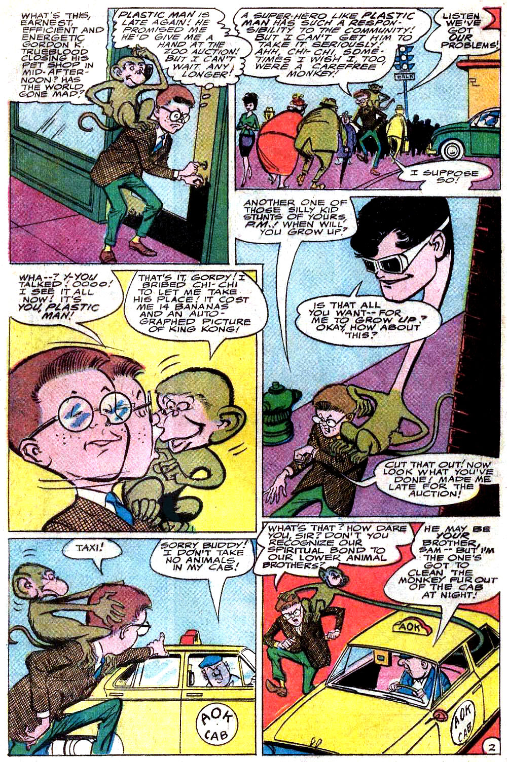 Read online Plastic Man (1966) comic -  Issue #2 - 3