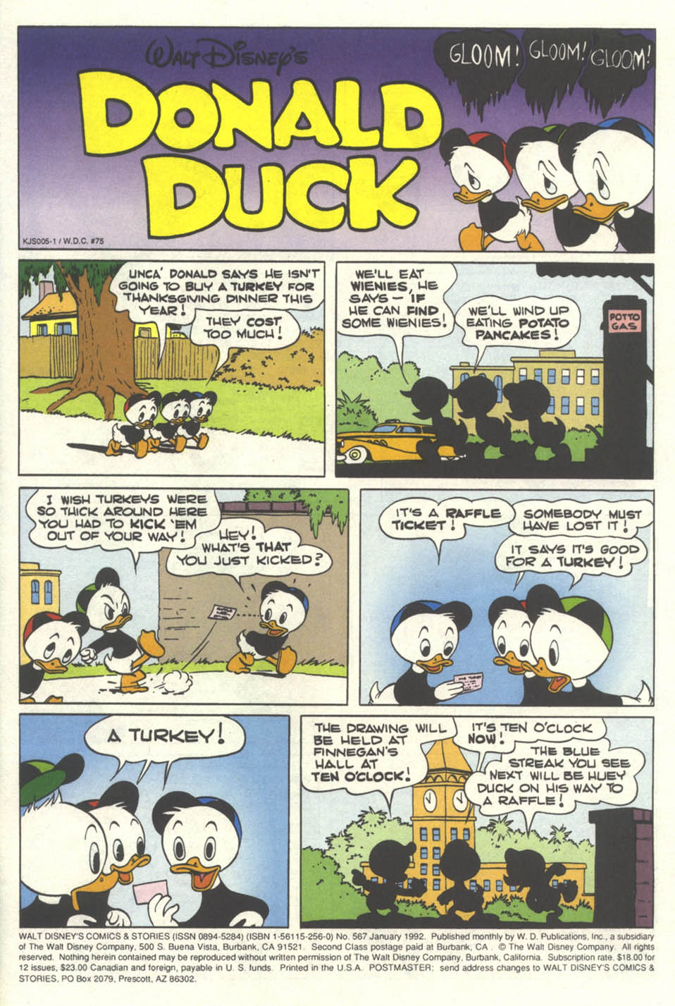 Read online Walt Disney's Comics and Stories comic -  Issue #567 - 2